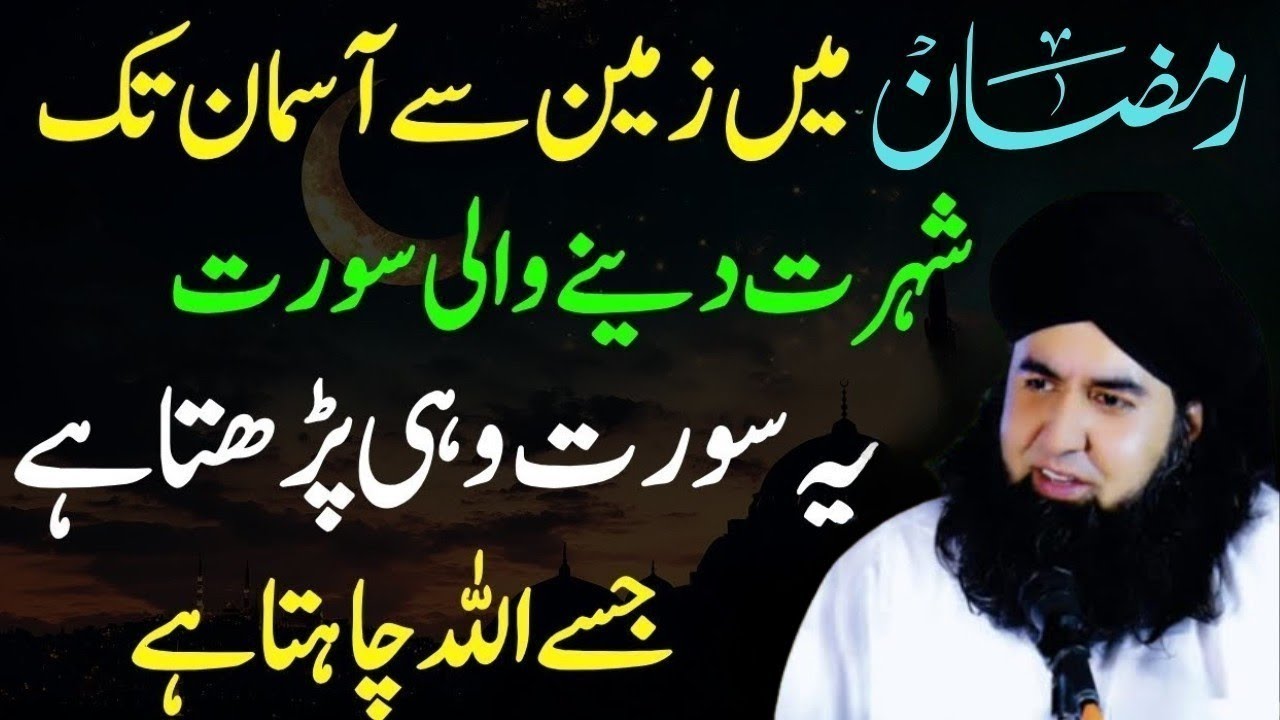 Ramzan Main Zameen Sy Asmaan Tk ShoratDeny Wali Surat | Dr.Hammad Shaafi Bayan