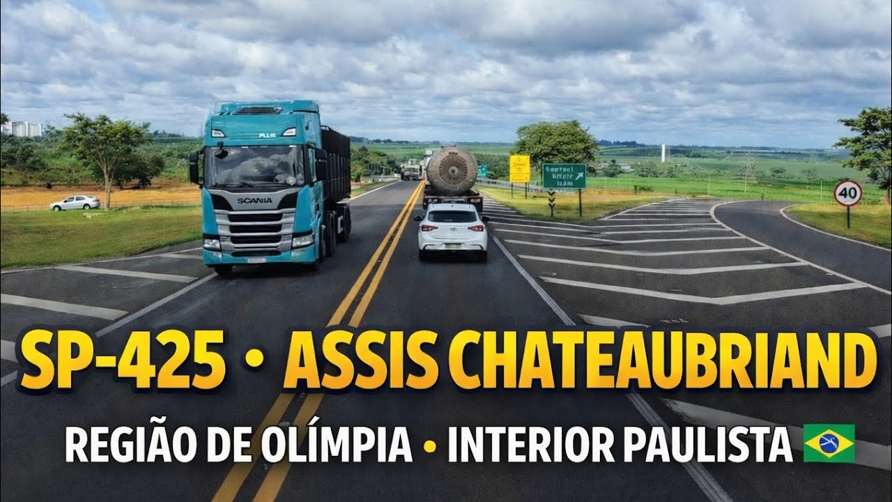 EP50/26 SP425 , ASSIS CHATEAUBRIAND REGIÃO DE #OLÍMPIA INTERIOR PAULISTA 