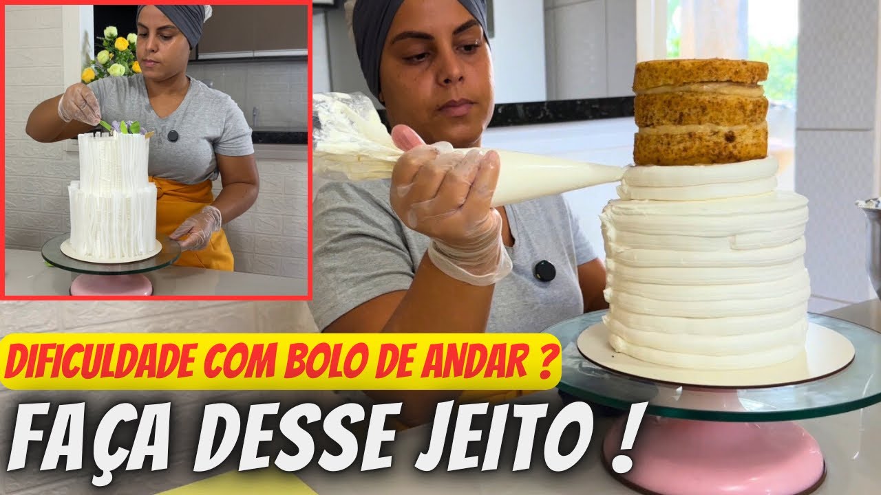 BOLO DE ANDAR DE UMA FORMA MAIS FÁCIL aprender hoje , pode te salvar !