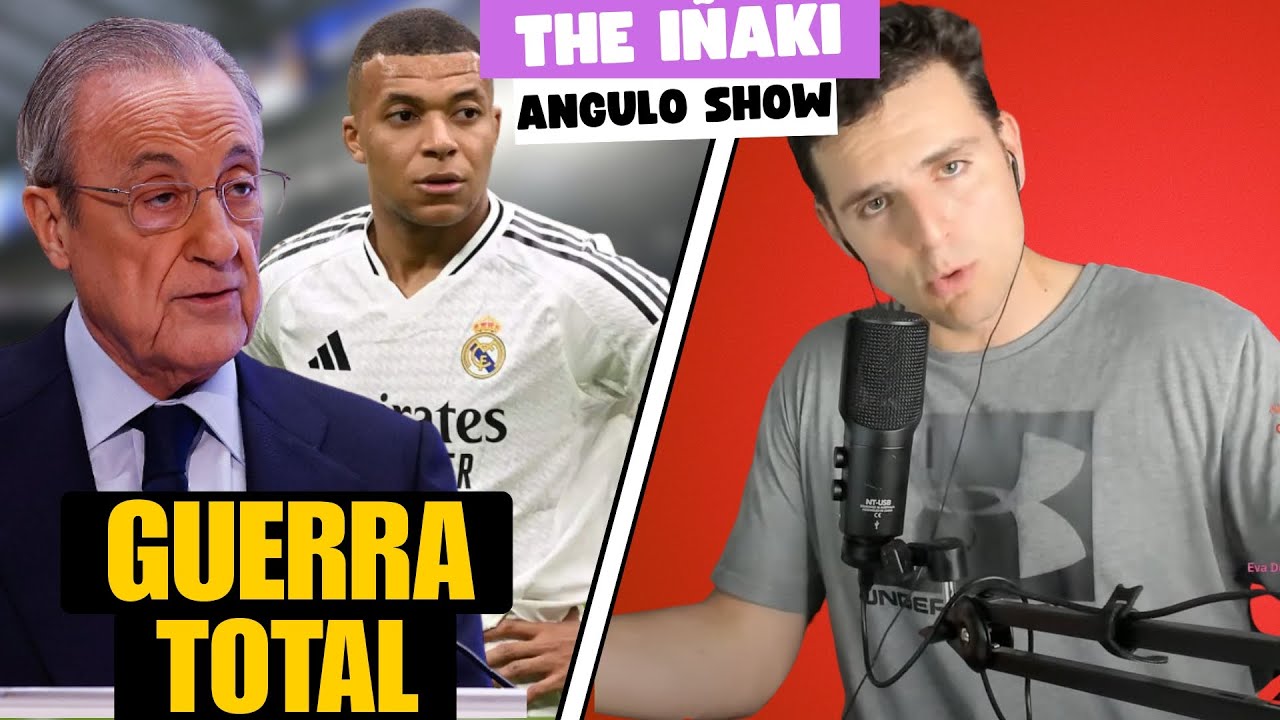 GUERRA TOTAL MBAPPE - REAL MADRID CON MEDIAS VERDADES: THE I&Ntilde;AKI ANGULO SHOW 25/3