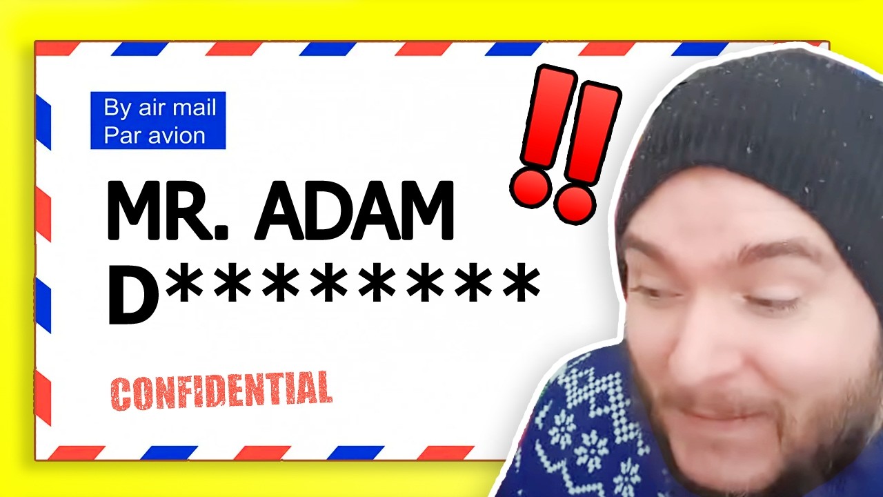 Mail Drama: Adam’s Name Was… WHAT?!