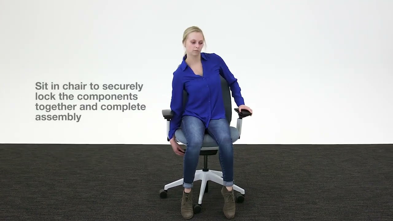 Steelcase - Series 2 Chair and Headrest Assembly Video