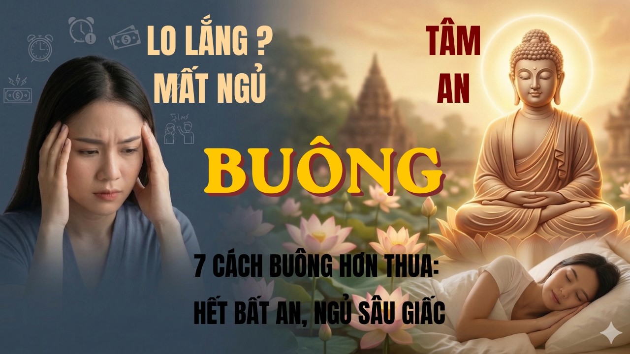 Phật Dạy: 7 Cách Buông Hơn Thua – Hết Bất An Mất Ngủ, Phước Báu Tự Nhiên Tăng Trưởng