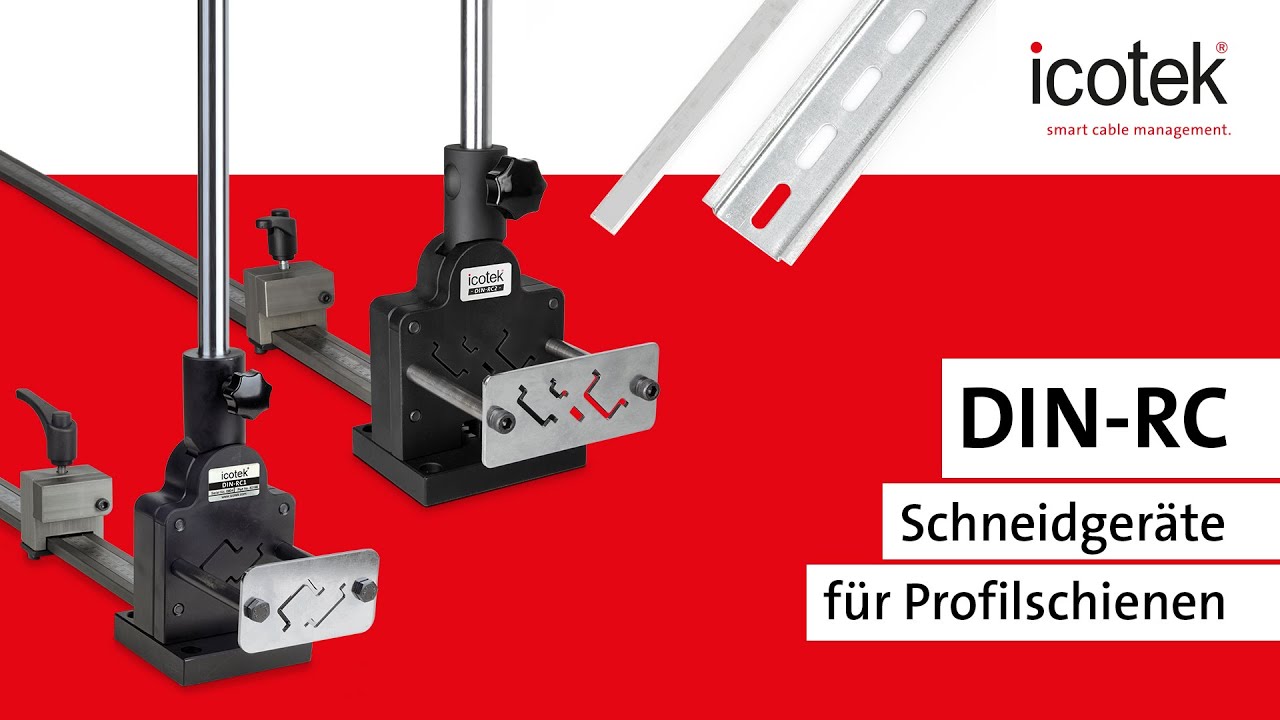 Schneidgerät DIN-RC für Hutschienen und Sammelschienen | icotek