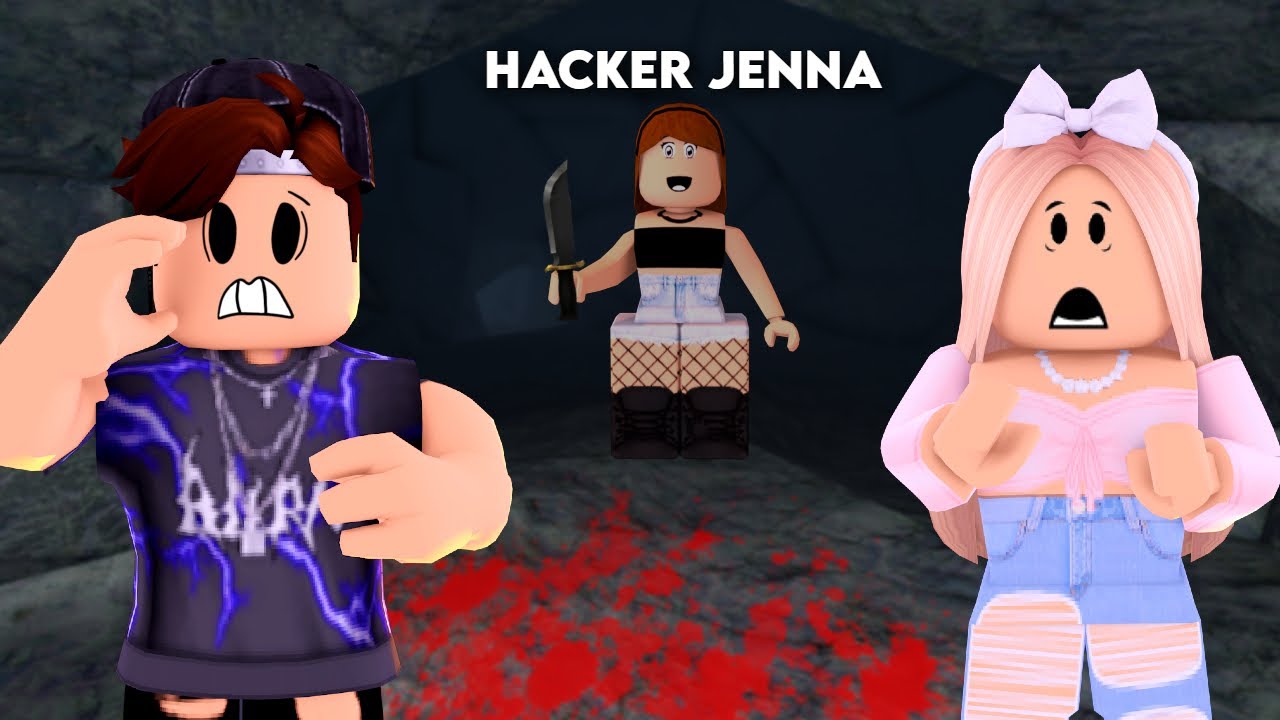 ENTRAMOS NO JOGO DA HACKER JENNA E ACONTECEU COISAS BIZARRAS! - Roblox