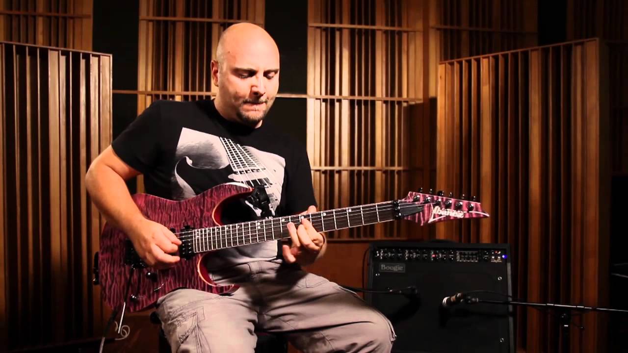 Marco Sfogli e Ibanez RG Premium - The Reaction