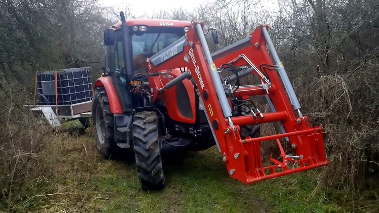 ZETOR Proxima  - Dovoz vody pre býka / Transport water for bull | Tractor water tanker | Farm Work