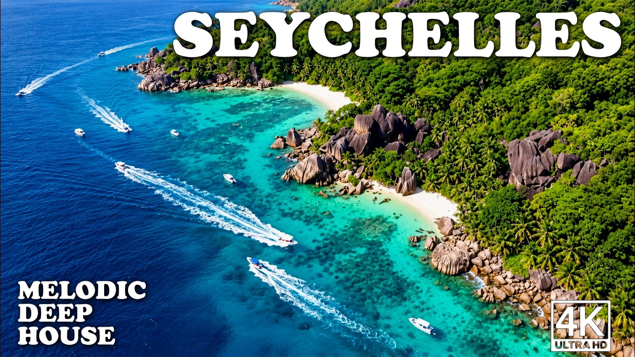 Seychelles 4K | Granite Giants, Hidden Coves & a World Beyond the Blue 🌊 | Scenic Journey