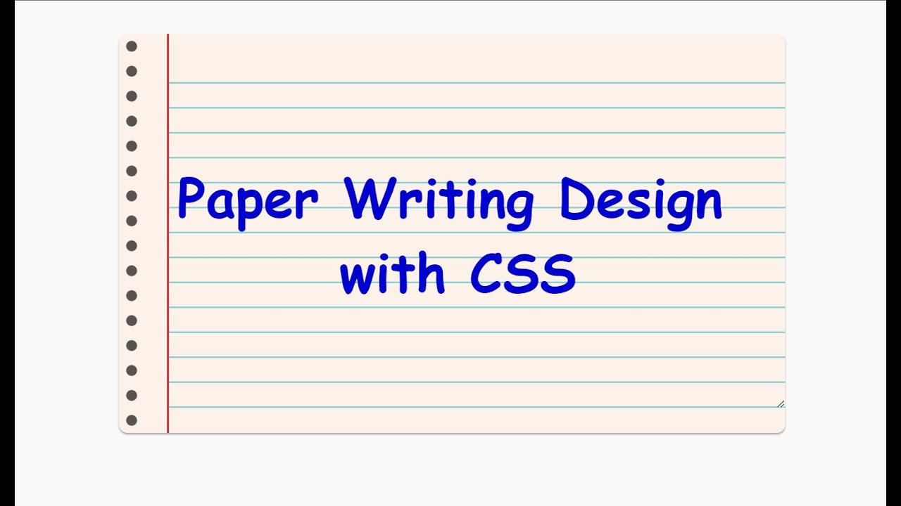 How to make CSS Paper Effects