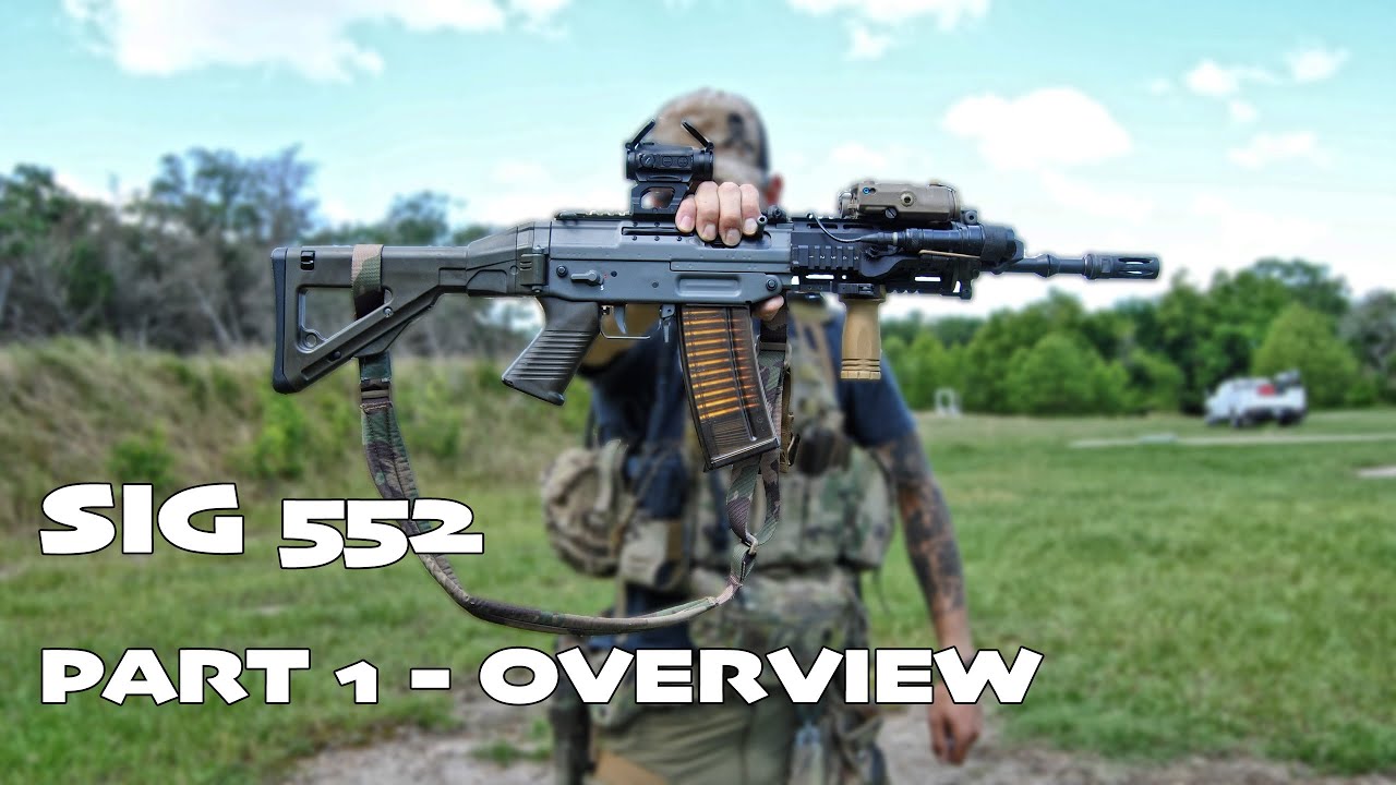 ОБЗОР SIG 552 - ЧАСТЬ 1