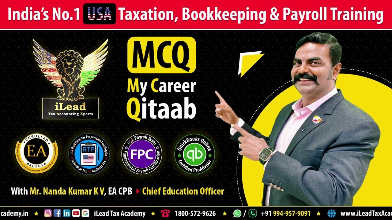 Aug 09, Wednesday - IRS SEE EA Part 2 - MCQ Video