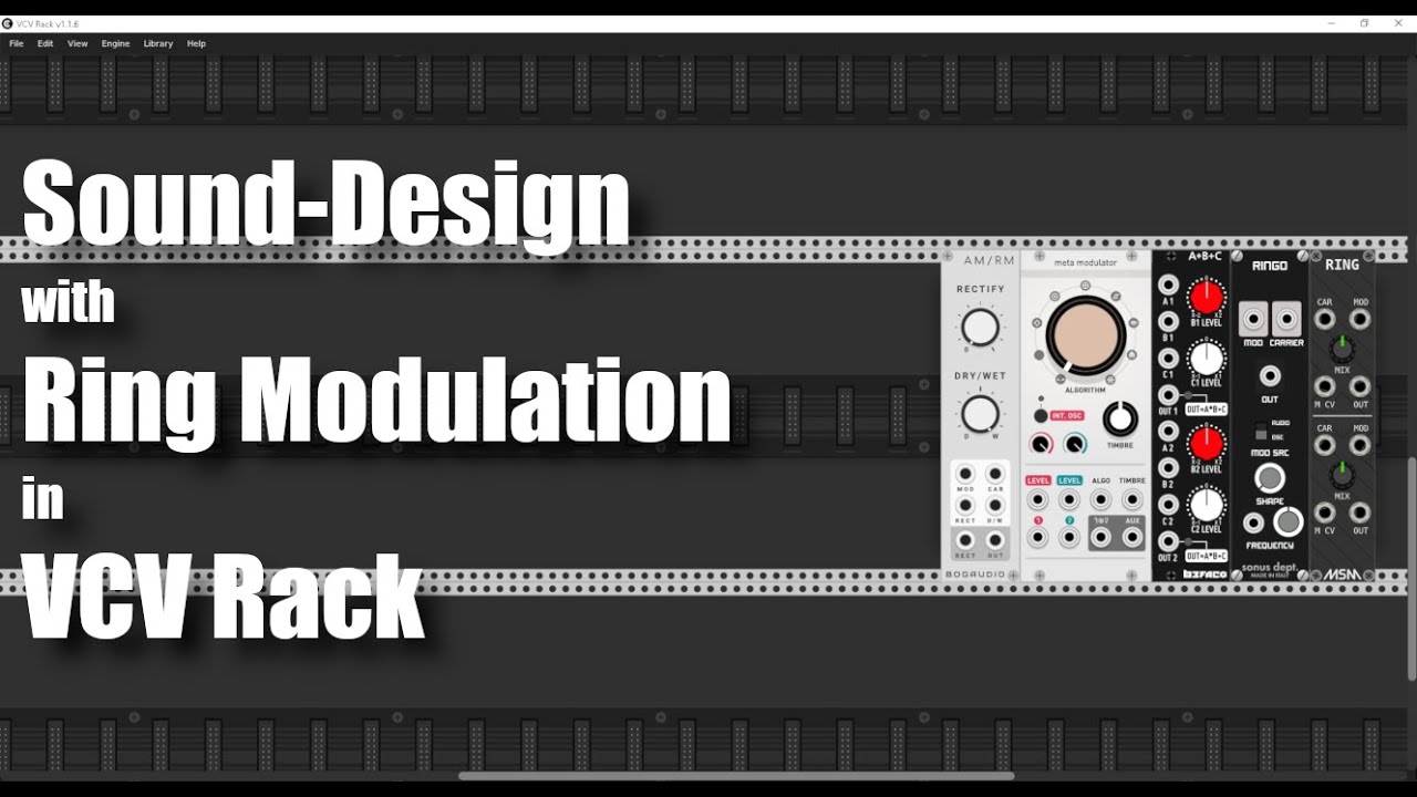 Sound-Design with Ring Modulation in VCV Rack