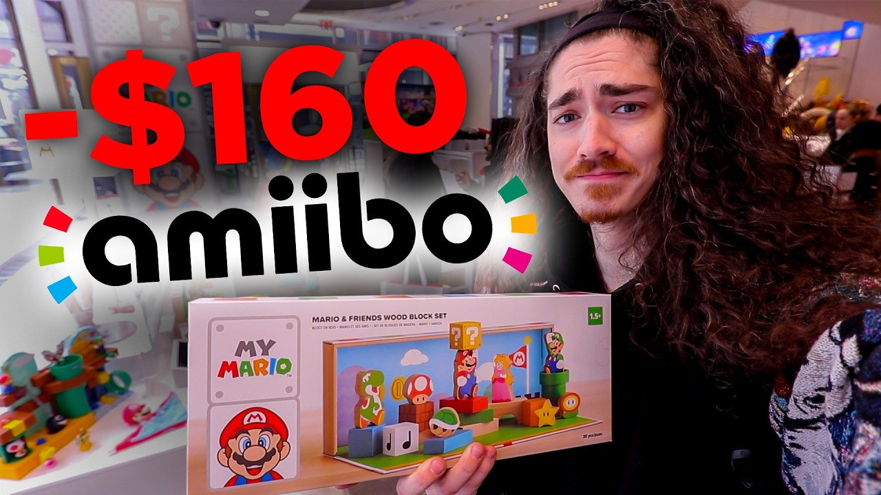 Покупка детских игрушек Nintendo по завышенным ценам.