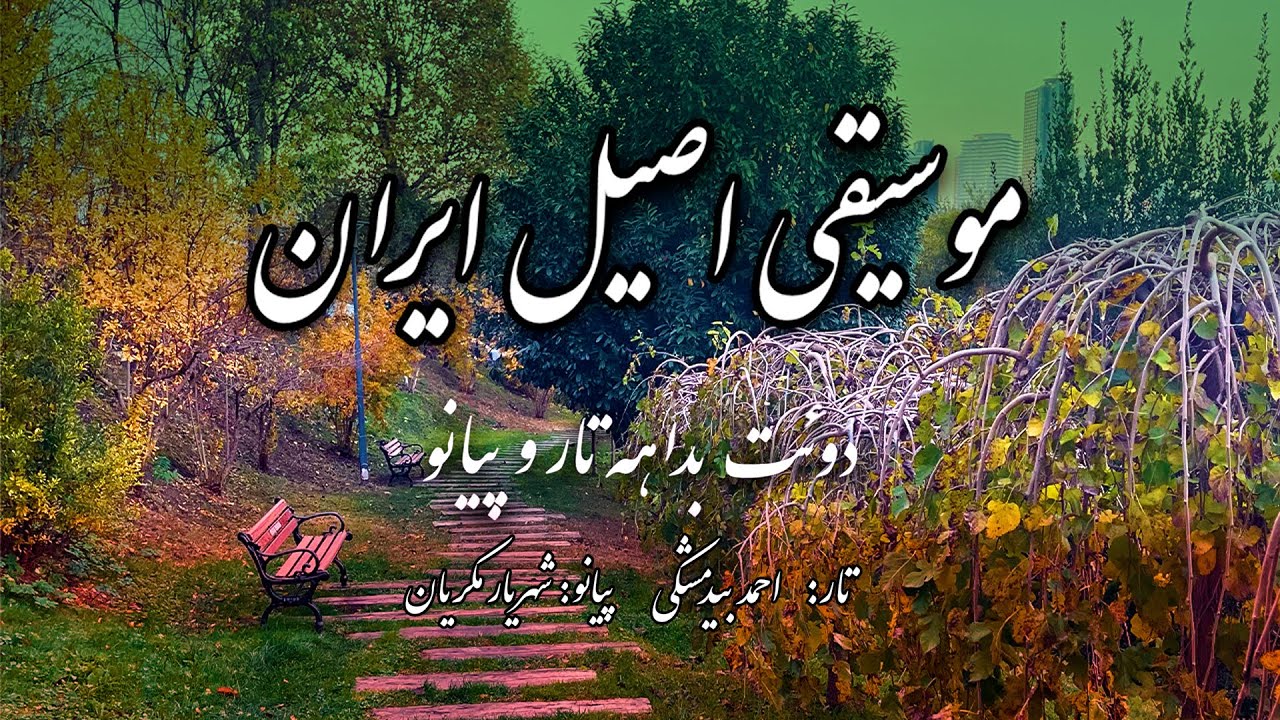 Iranian Classical Music | Ahmad Bidmeshki and Shawn Mokrian | Tar and Piano Duet Improvising
