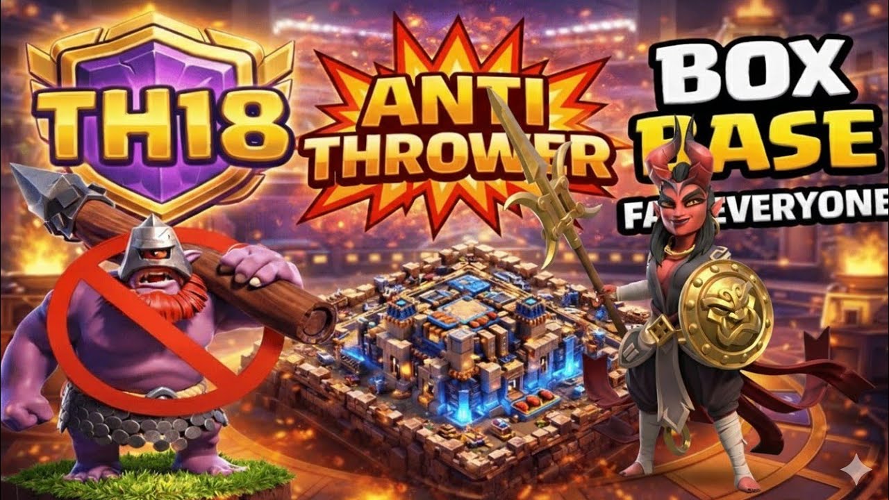 ANTI THROWER TH18 BOX BASE 😈 | FAIL EVERYONE! @daddyjicoc 