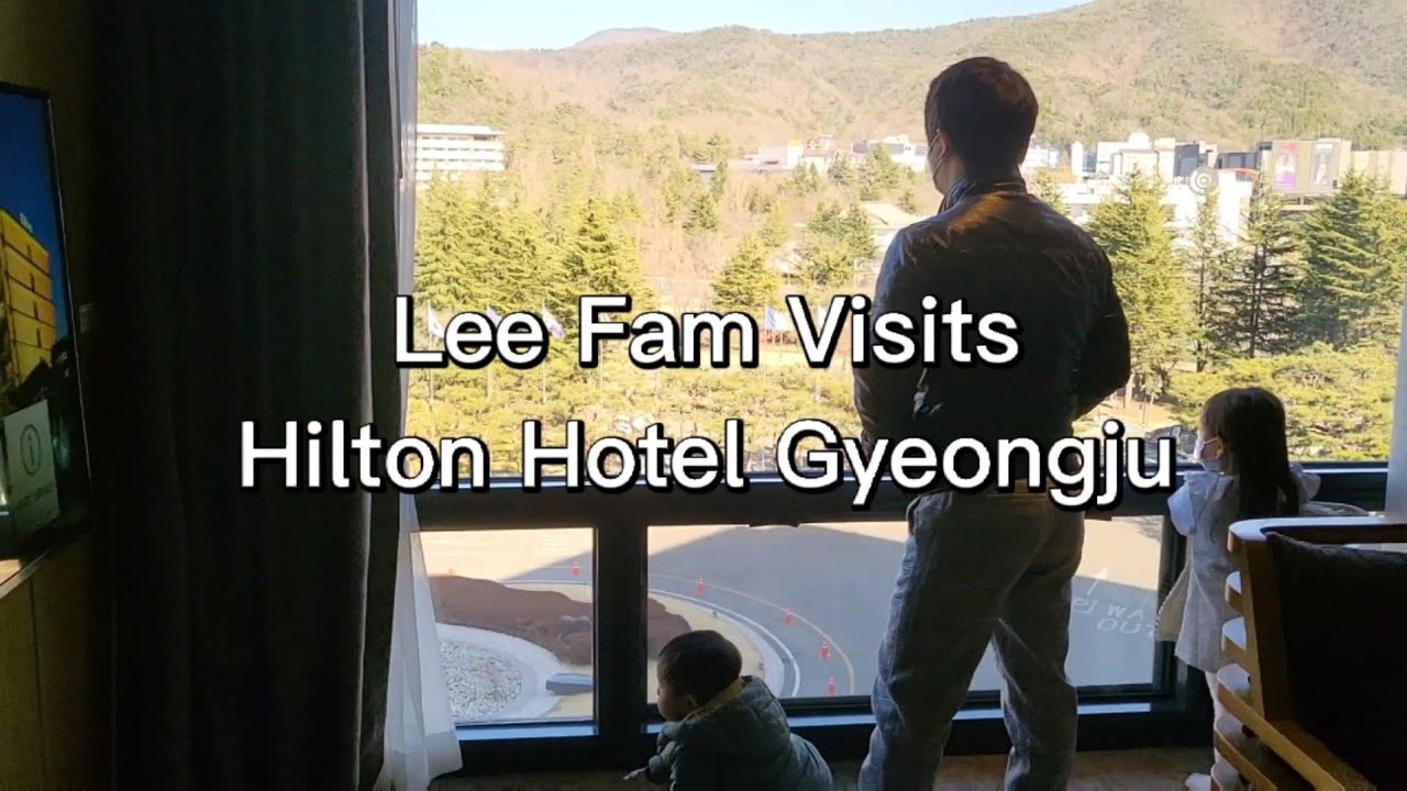HILTON HOTEL GYEONGJU VLOG 경주 블로그