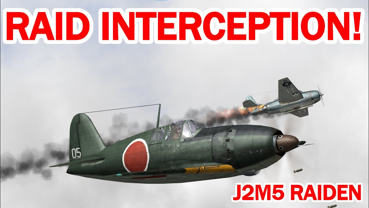IL-2 Sturmovik 1946: J2M5 Raiden - Raid Intercept!
