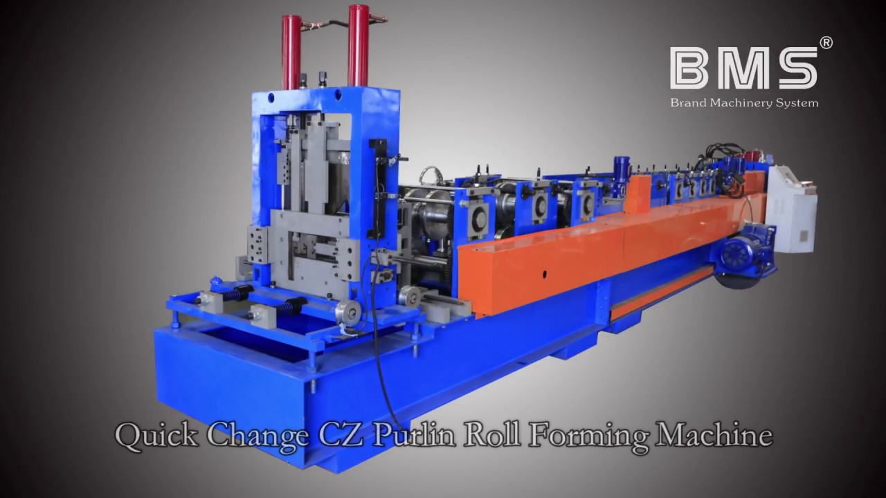 Quick Change CZ Purlin Roll Forming Machine