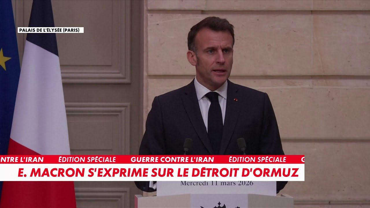 Emmanuel Macron : «Nous sommes aux côtés du Liban»
