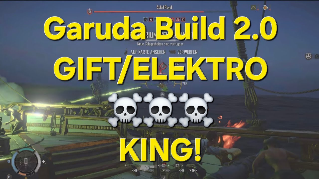 SKULL AND BONES Garuda BUILD 2.0 Gift/Elektro ☠️☠️☠️.