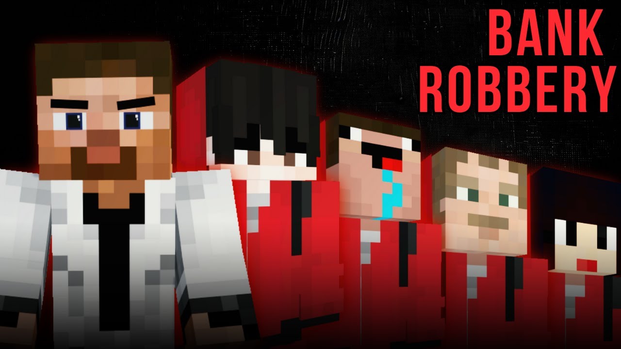 A MINECRAFT BANK ROBBERY Series in Hindi😨