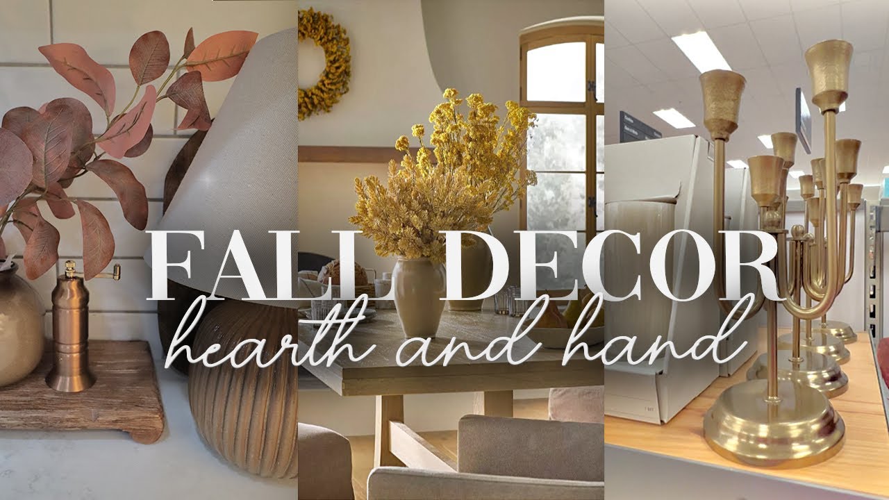 NEW HEARTH AND HAND FALL DECOR 2024 || TARGET SHOP WITH ME