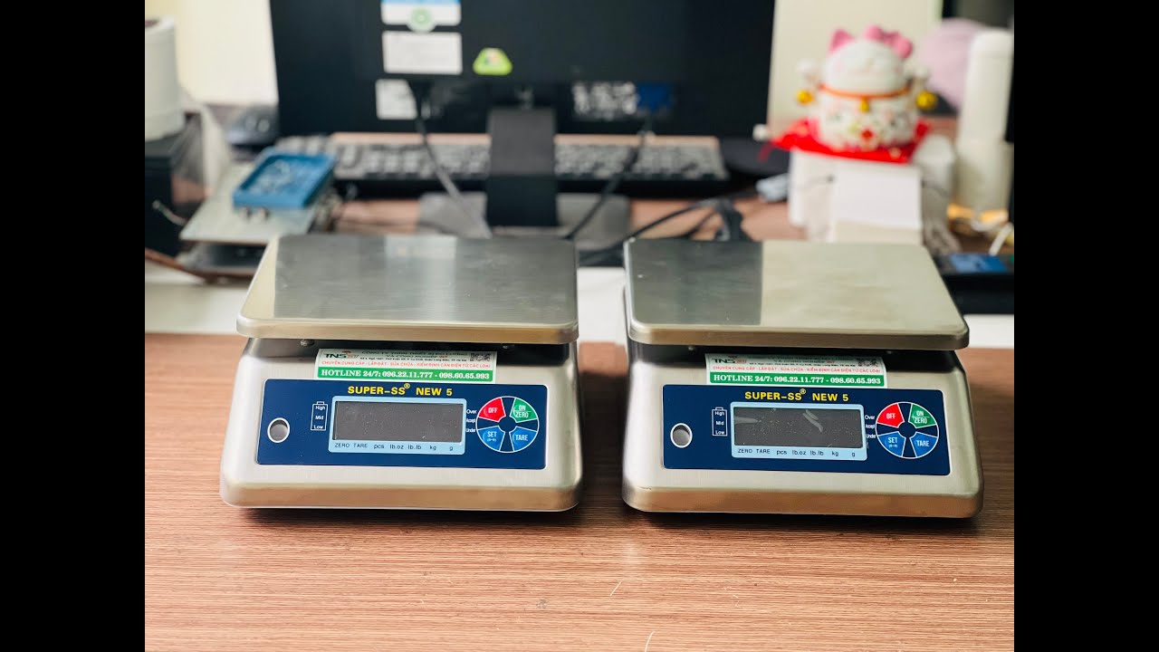 Hướng dẫn sử dụng cân điện tử chống nước SUPER SS 3kg 6kg 15kg 30kg chính hãng giá tốt nhất