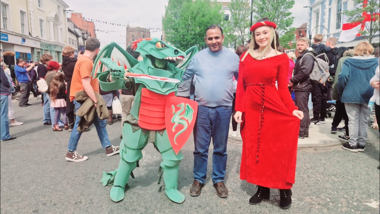 St. George day Parade 23th April 2025 in the England (UK)