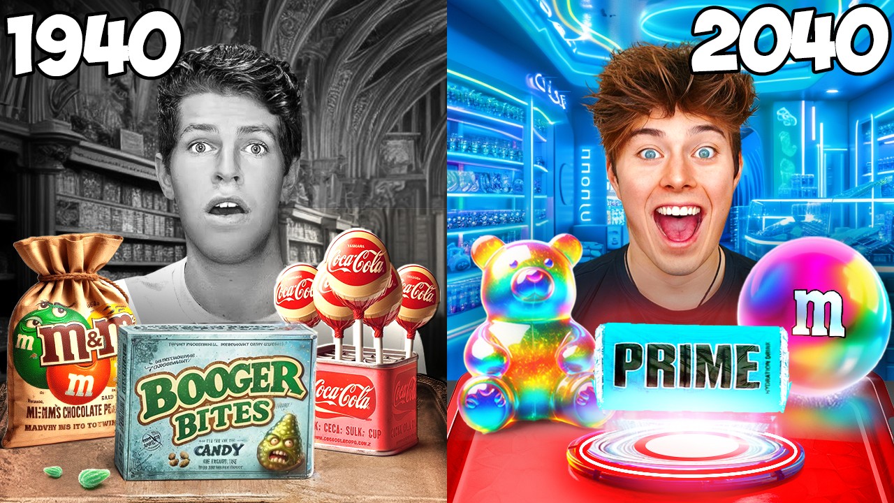 I Ate 100 Years Of Candy!