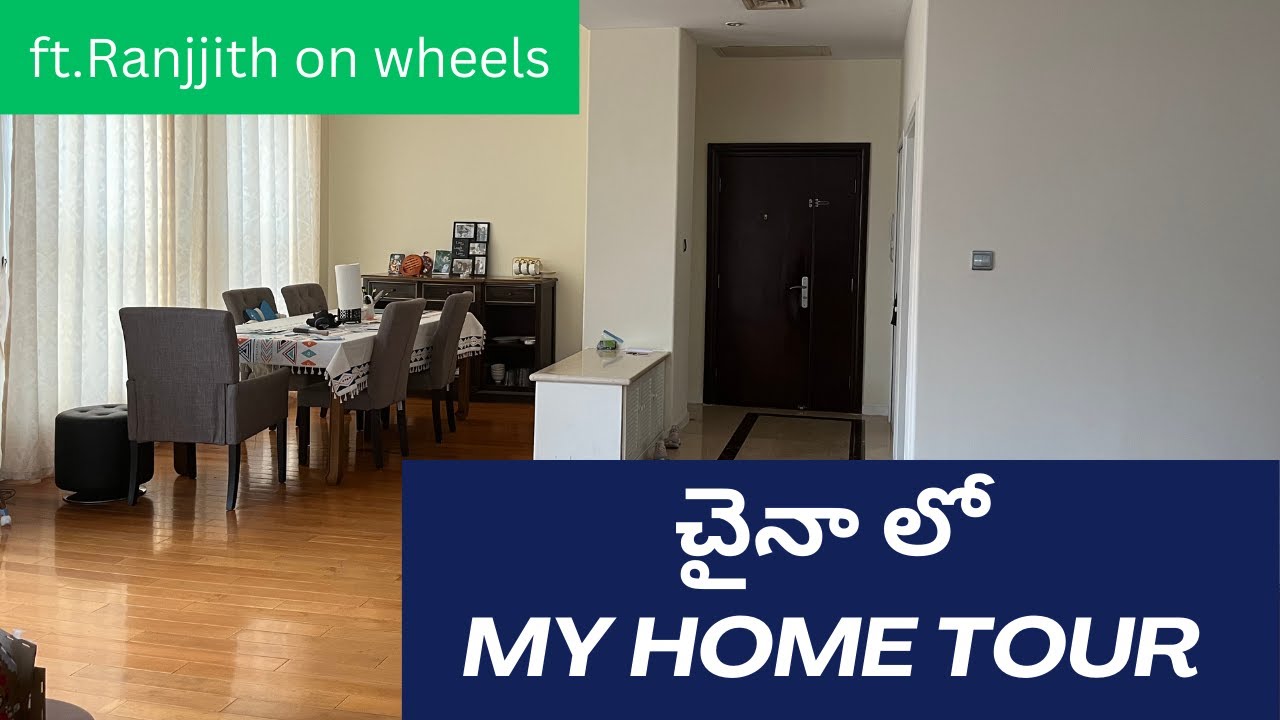 My home tour in China with our guest youtuber|| USA house model|  #ranjithonwheels #hometourvlogs