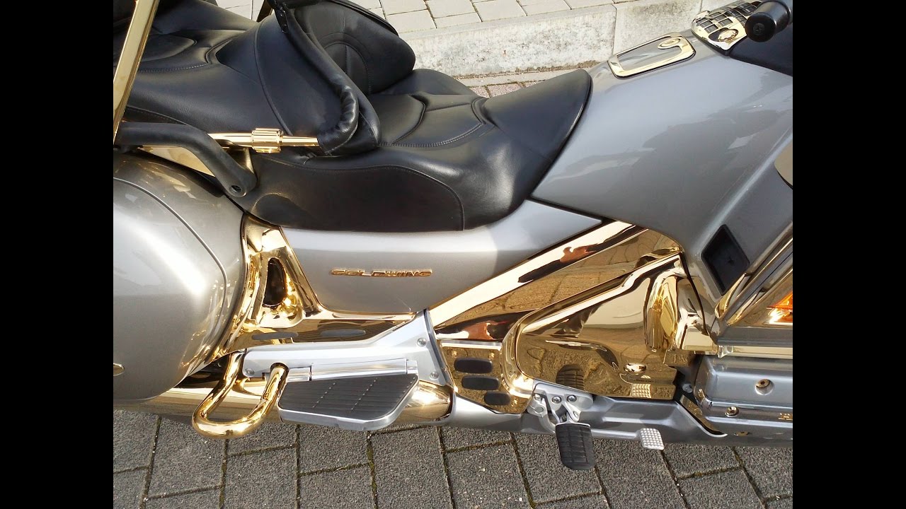 Harley Davidson - Roller Felgen vergolden selber vergolden mit Real-Gold