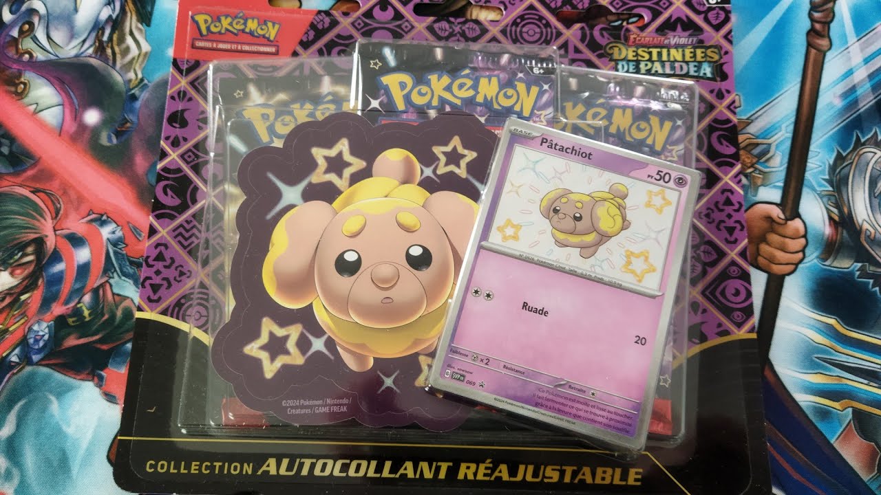 Tripack Pokémon Déstinées de Paldéa : Patachiot