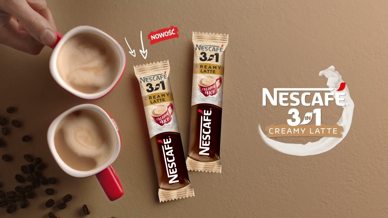 Już jest &ndash; nowa obłędnie kremowa NESCAF&Eacute; 3in1 Creamy Latte ​