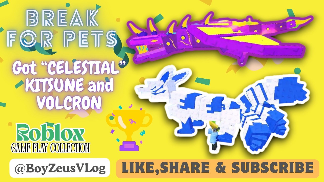 RANKING my BEST PETS in Break for PETS! Got CELESTIAL PETS!!!