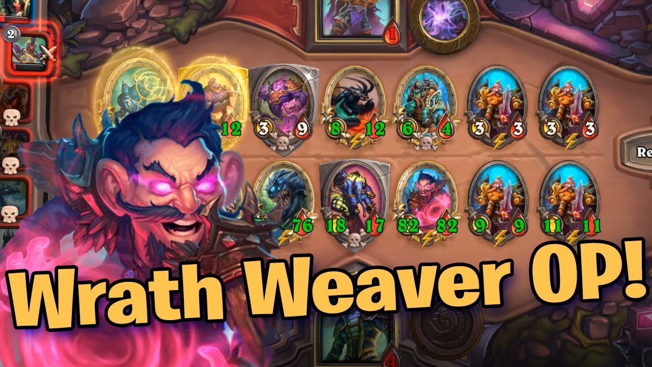 Wrath Weaver and Van Cleef in Hearthstone Battlegrounds
