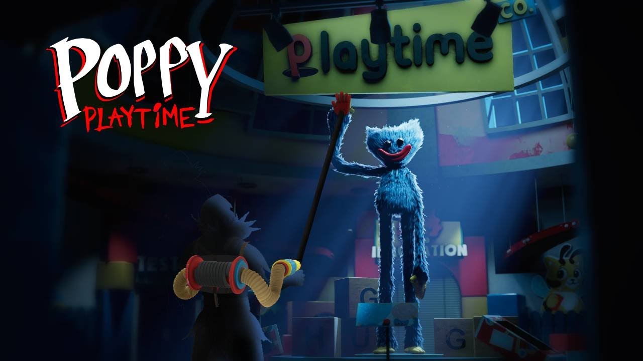 O HUGGY ESTÁ ME SEGUINDO!!! - Poppy Playtime Capítulo 1 