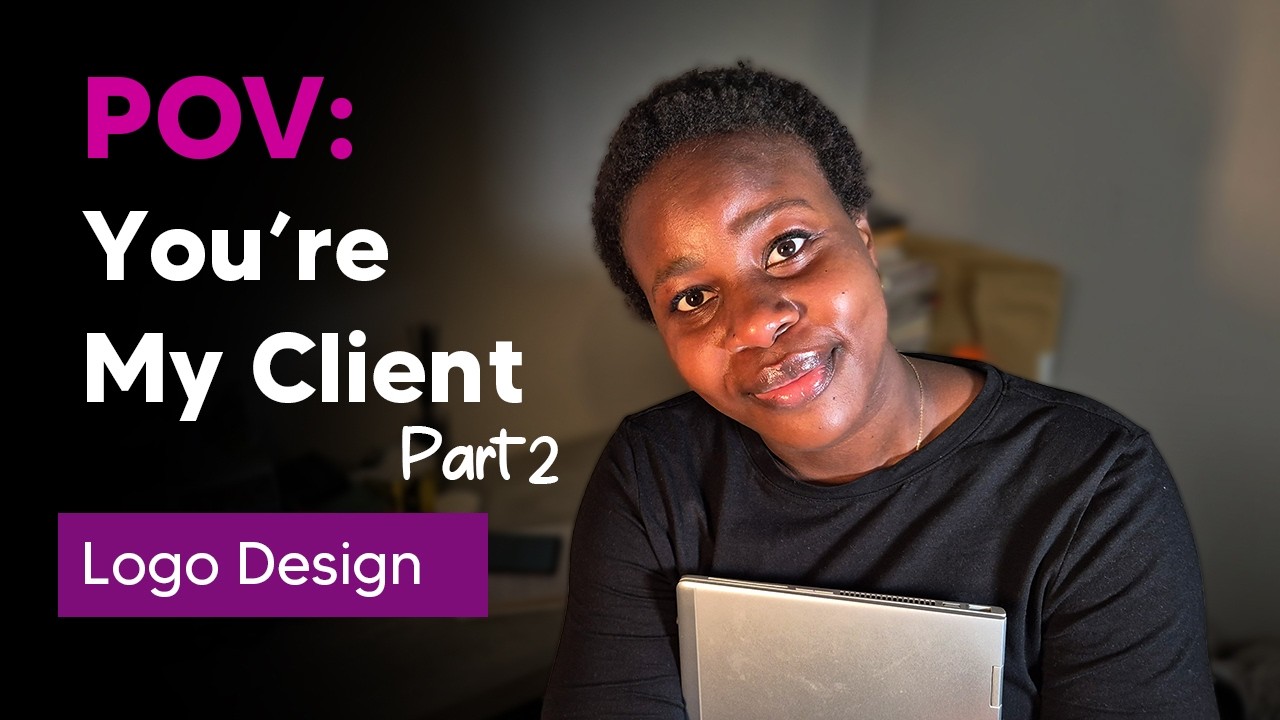 Presenting Logo Designs to Client | POV: You're My Client