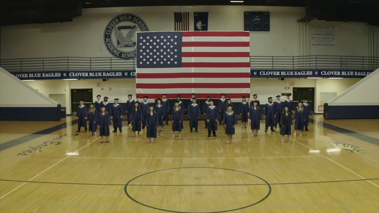 Clover High School Choraliers, The Star Spangled Banner, arranged by Robert Edgerton