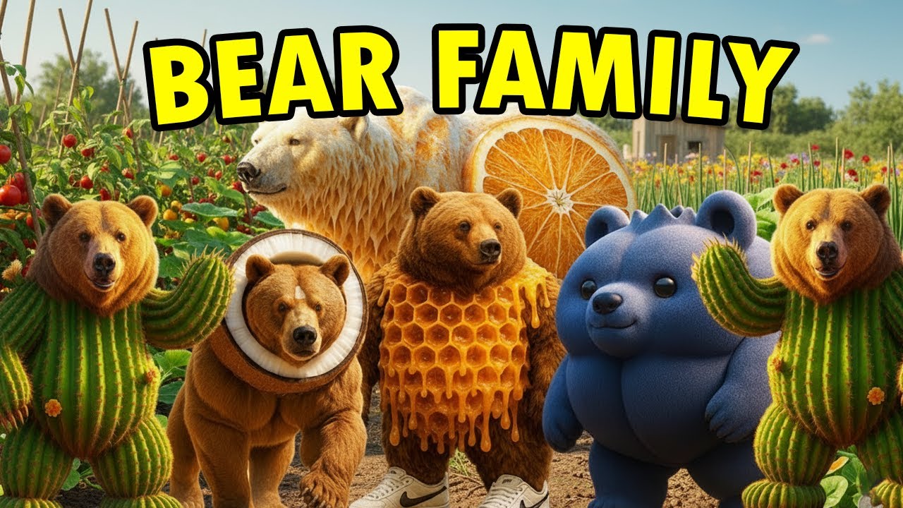 All BEAR Family Italian Brainrot Animals Memes