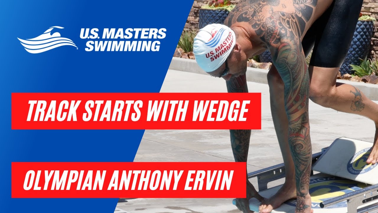 Improve Your Starts Using a Wedge with Olympian Anthony Ervin - Quick Starts for Swimmers!