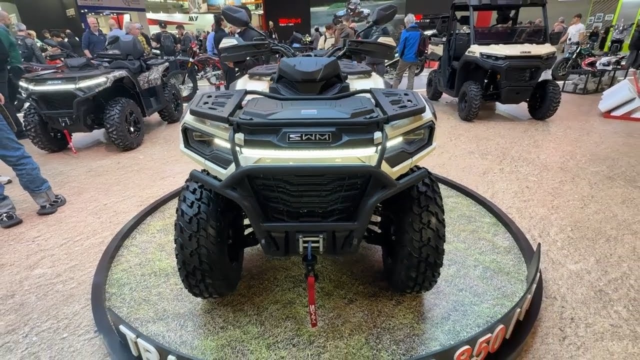 New SWM Trailhunter 1000 Mud (2026) – The Italian Beast! | V-Twin ATV Walkaround EICMA 2025