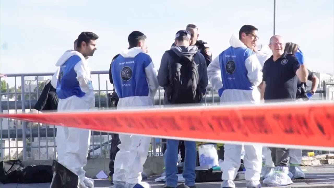 Hamas gunmen open fire at Jerusalem bus stop, killing three
