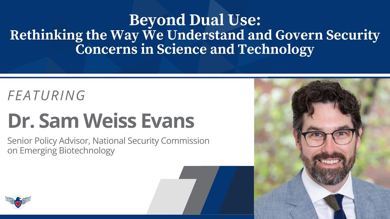 Beyond Dual Use: Rethinking the Way We Understand and Govern Security Concerns in Science and Tech