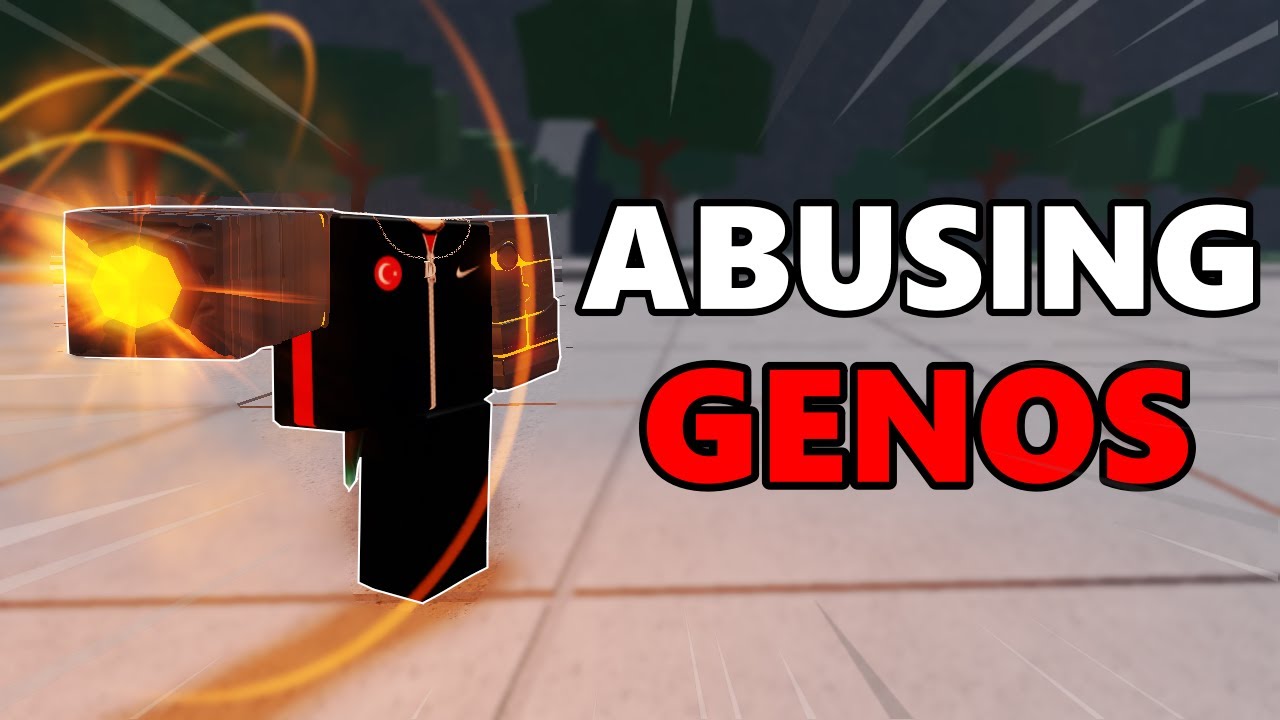 ABUSING GENOS On PRO PLAYERS in The Strongest Battlegrounds