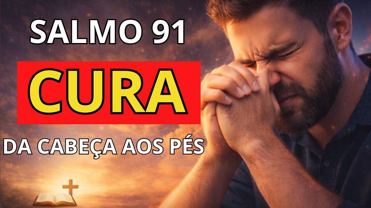 ORAÇÃO PODEROSA PARA CURA DA CABEÇA AOS PÉS – SALMO 91 | OUÇA ENQUANTO DORME OU DURANTE O DIA