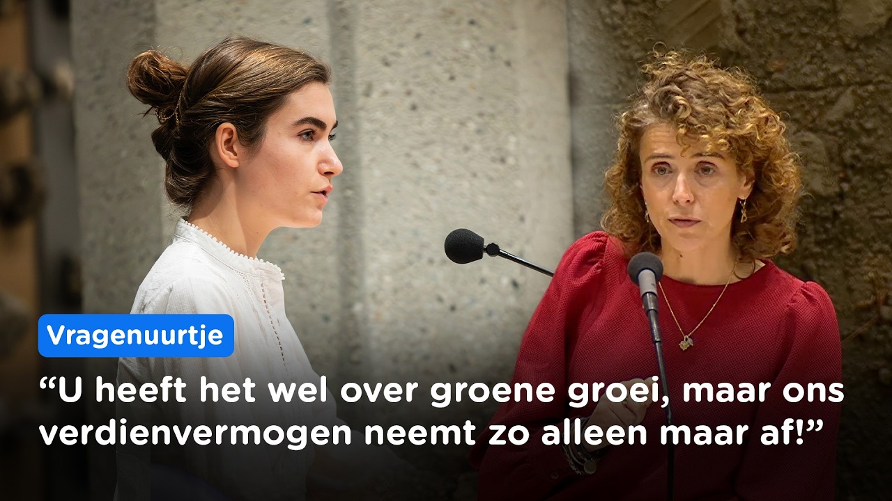 Overheid moet eerlijk zijn over kosten van energietransitie, Lidewij de Vos (FVD) bij vragenuurtje