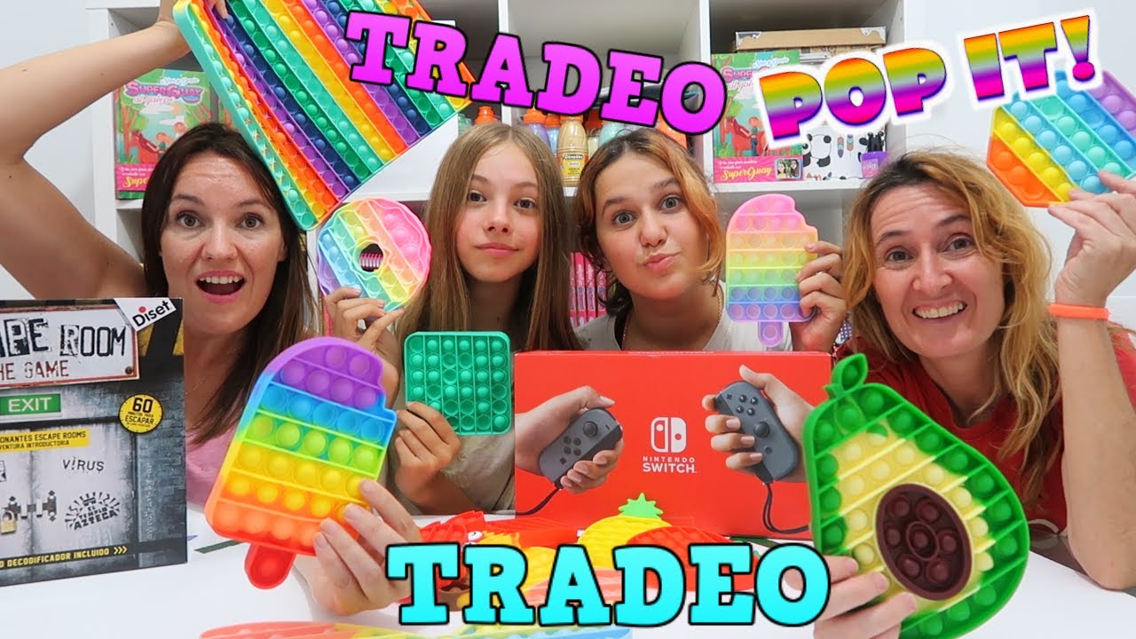 TRADEO POP IT FIDGET TOY con @linayeva , Nos enfadamos?