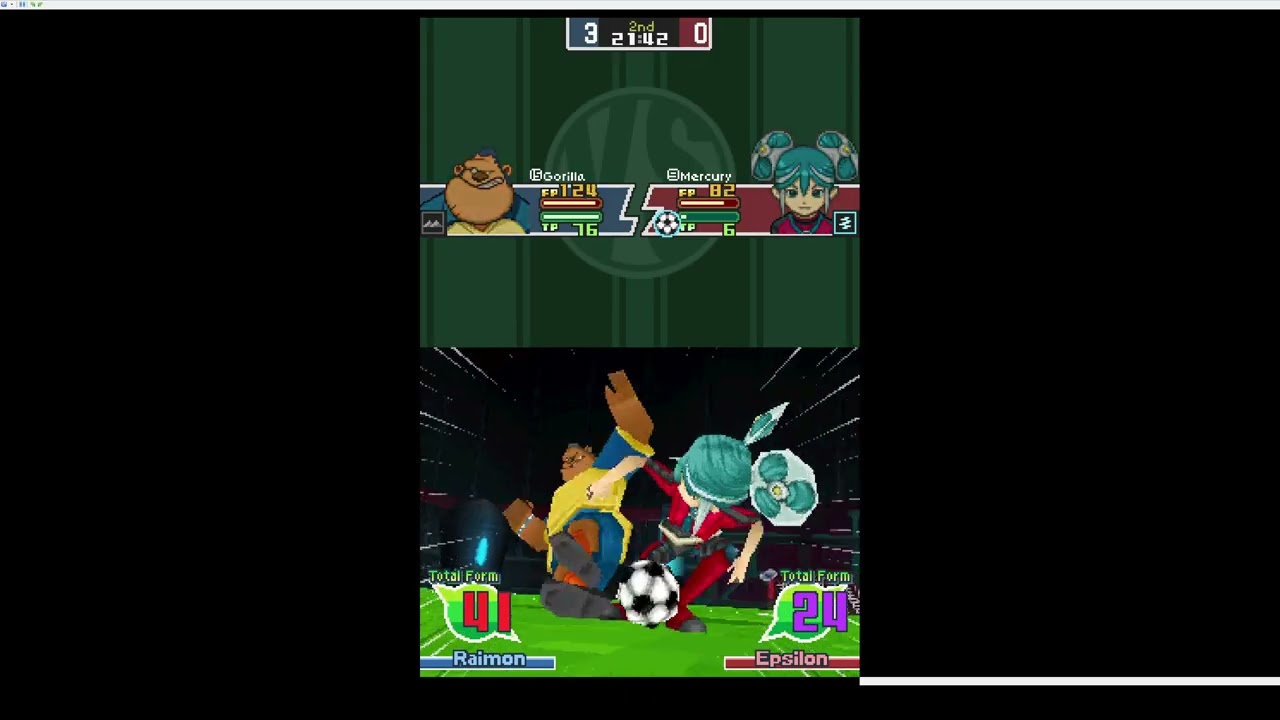 Inazuma Eleven 2: Firestorm (Nintendo DS) gameplay 7