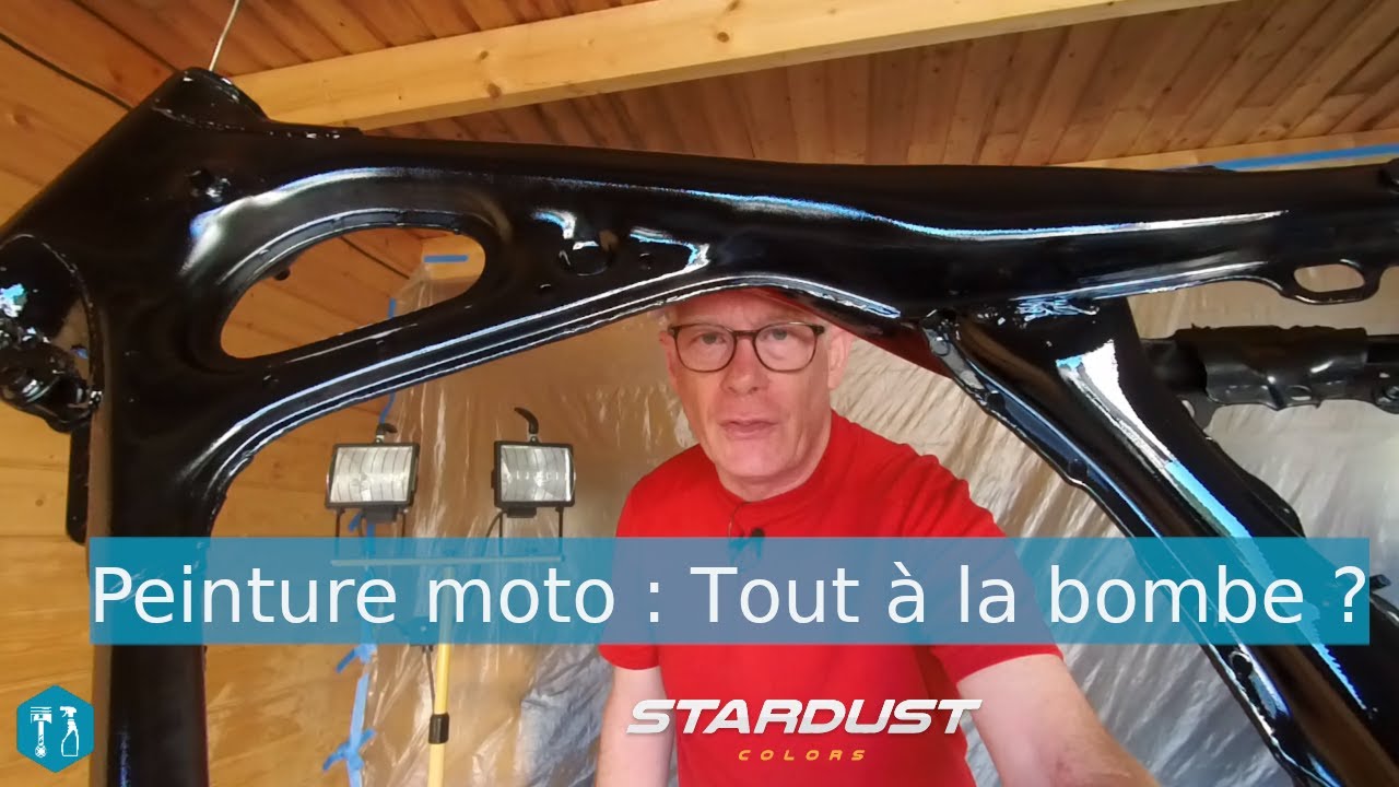 Peinture moto à la bombe : mode d'emploi