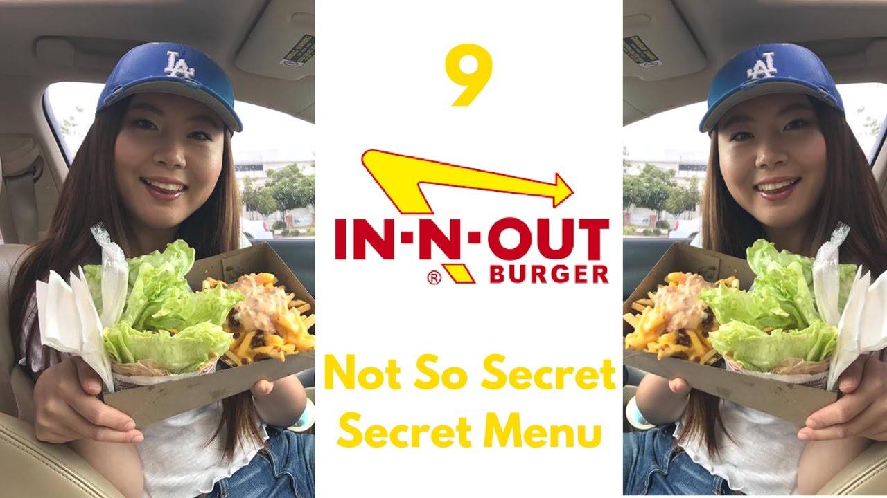 In N Out和美式餐厅的秘密菜品 | In N Out & American restaurant not so secret secret menu